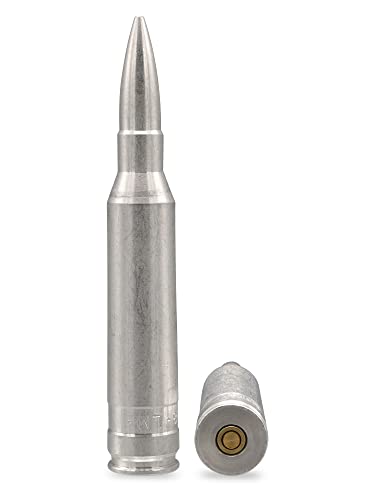 WPW Pufferpatronen Kaliber .338 Lapua Magnum aus Aluminium - 2 Stück von WPW