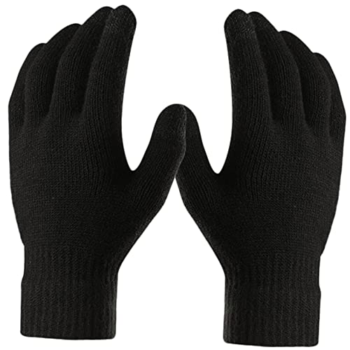 WRITWAA 1 Paar Touchscreen Handschuhe Warme Fitness Handschuhe Reithandschuhe Schützende Angelhandschuhe Winddichte Fitness Handschuhe Plüsch Angelhandschuhe Warme von WRITWAA