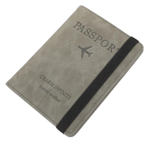 WRITWAA Kartenset Namensschild Organizer Kreditkartenhülle Kartenschutzhülle Kartenschutz Pu Passschutzhülle Reisepassschutz Reisepasshülle von WRITWAA