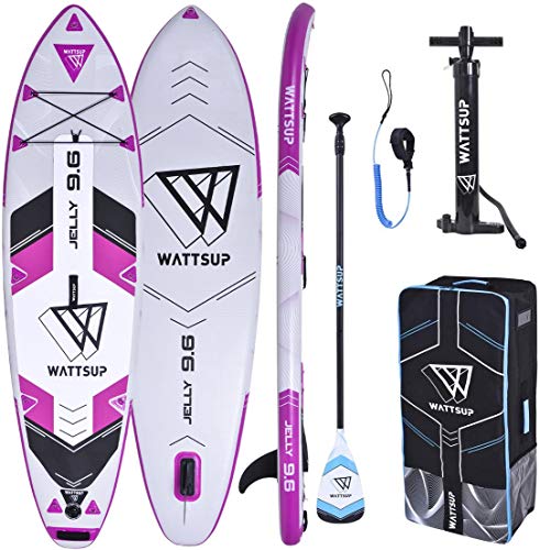 WS WattSUP Jelly 9’6” SUP Board Stand Up Paddle Surf-Board Paddel ISUP 290cm von WS