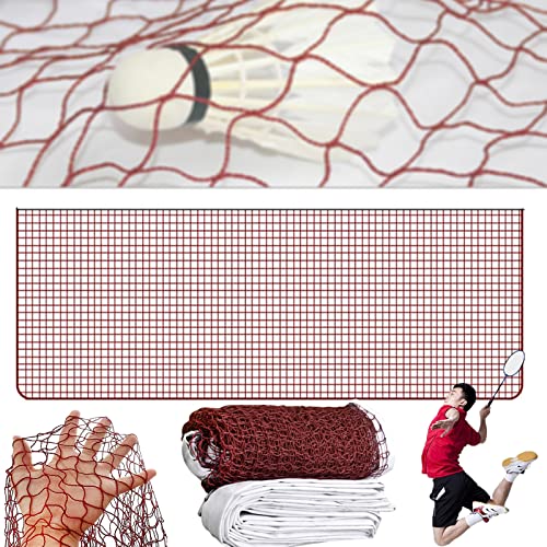 WTpin 1 Stück Tragbares Volleyballnetz, Faltbares Federballnetz, Verstellbar Badminton Netz, Geeignet für Outdoor-Sportarten von WTpin
