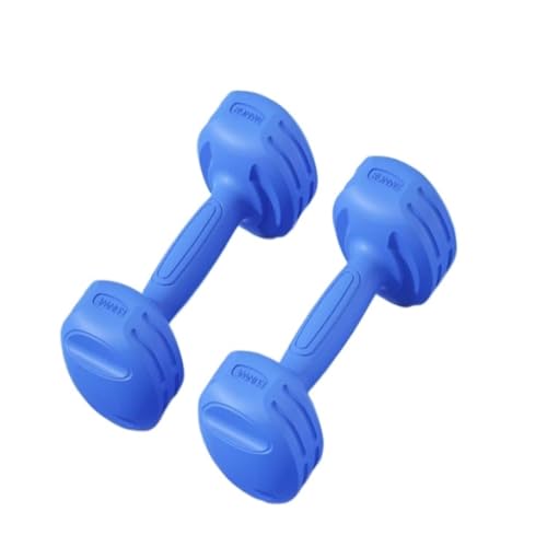 Hantel Fitness-Hanteln For Männer Und Frauen, Heimübungs-Hanteln For Armmuskeltraining, Heim-Fitnessgeräte Dumbbell (Color : Blue, Size : 6kg) von WXHZHQ
