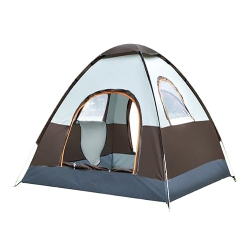 Zelt aufblasbar Outdoor-Zelt, Schnell Zu Öffnendes One-Touch-Strand-Campingzelt, Familien-Sonnenschutz Und Winddichtes Tragbares Zelt Camping Tent (Color : B, Size : D) von WXHZHQ