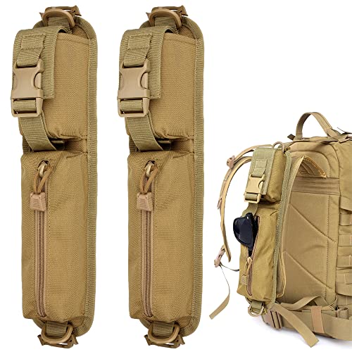WYNEX Tactical Molle Zubehörtasche, Rucksack Schultergurt Tasche Schulterband Zusätzliche Tasche Multifunktionale Tasche für Jagdwerkzeuge von WYNEX