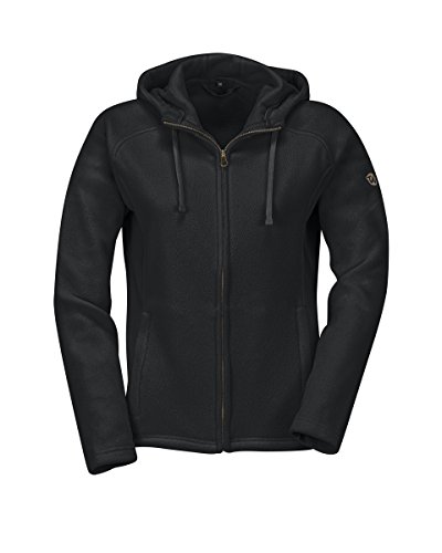 Wäfo Damen Fleecejacke Ladis, schwarz, 38, 6085 von Wäfo