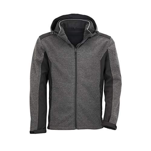 Wäfo Herren Kuusamo Softshelljacke, anthrazit/Schwarz, L von Wäfo