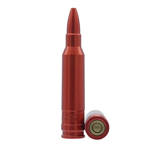 WPW Pufferpatronen Kaliber .222 Remington Aluminium eloxiert - 2 Stück von WPW