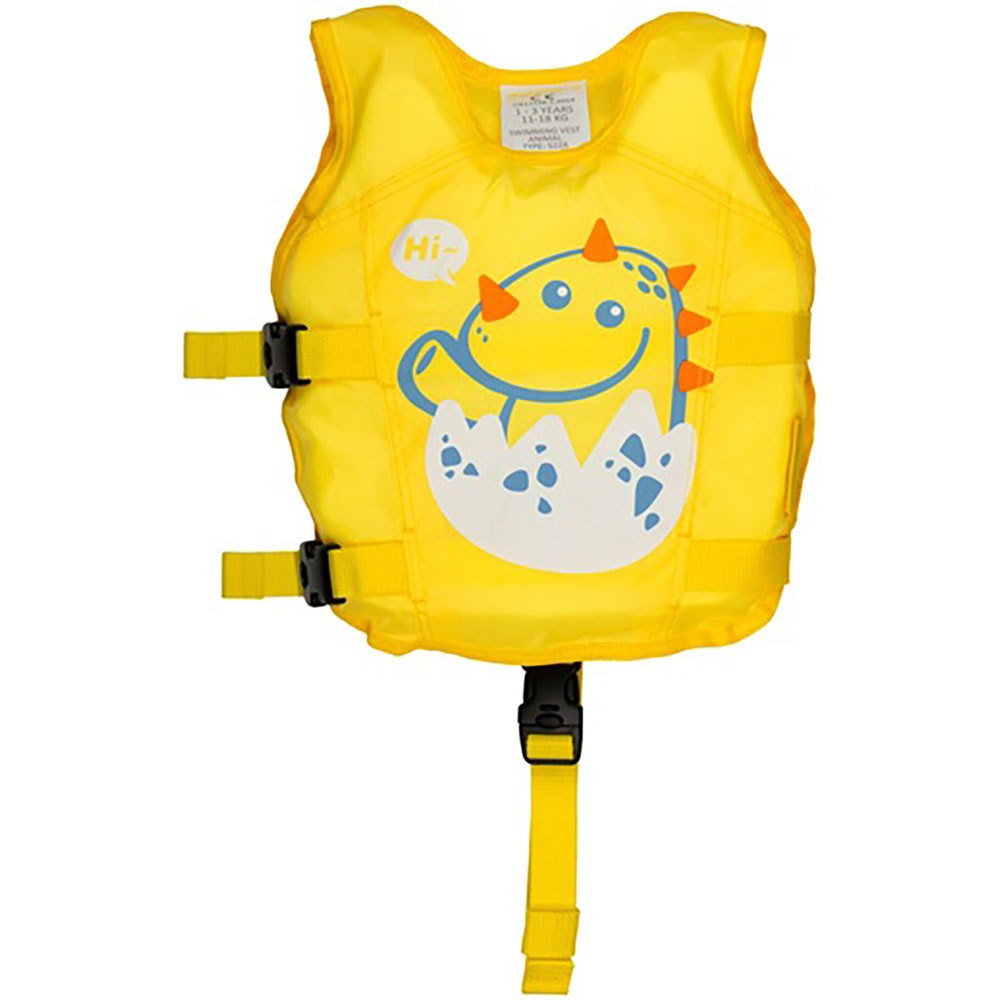 Waimea Animal Swimming Vest Gelb 3-6 Years von Waimea