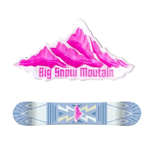 WakiHong 1 Stück Snowboard Stomp Pads Ski Snowboard Stomp Pad Antirutsch Pads Snowboard für Snowboards Grip Pads.(Rosa) von WakiHong