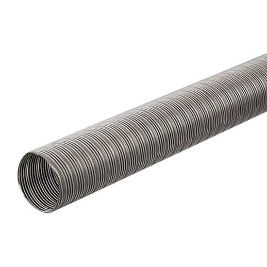 Wallas Stainless Steel Exhaust Hose Silber 28 mm von Wallas