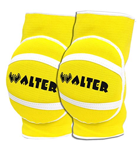 Walter Profi Knieschoner Volley, gelb, Senior von Walter