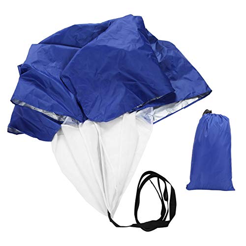 Fußball Drag Running Speed ​​Training Widerstand Fallschirm Krafttraining Regenschirm (Blue) von Wamsound