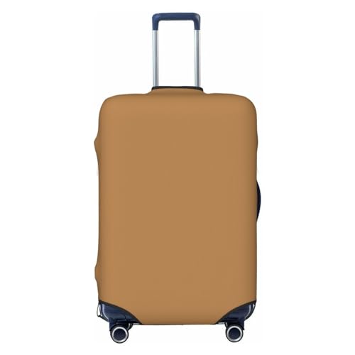 Einfarbige Reisegepäckhülle für 45,7 - 81,3 cm großes Gepäck, waschbar, kratzfeste Gepäckabdeckung, Hellviolett, Einfarbig, Braun, M von WapNo