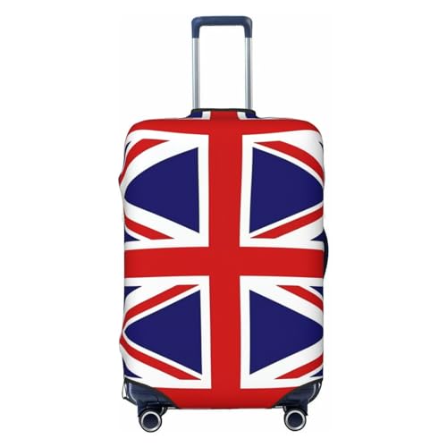 Reisegepäckhülle mit UK-Flagge für 45,7 - 81,3 cm (18 - 32 Zoll) Gepäck, waschbar, kratz, uk-flagge, XL von WapNo