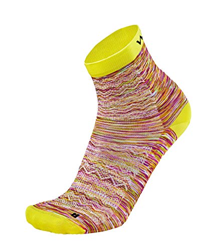 Wapiti Damen L03-Lifestyle Socke, gelb-Bunt, 39-41 von Wapiti