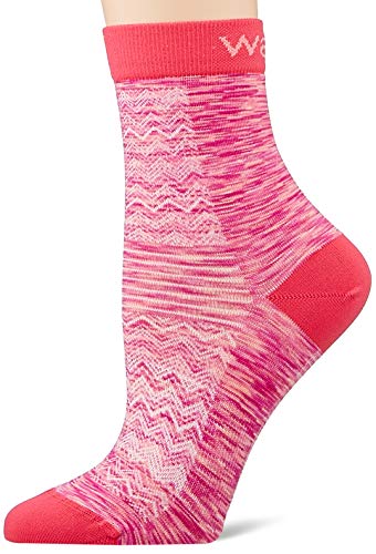 Wapiti Damen L03-Lifestyle Socke, pink-Bunt, 36-38 von Wapiti