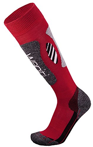 Wapiti Erwachsene Socken W04, Rot, 36-38 von Wapiti