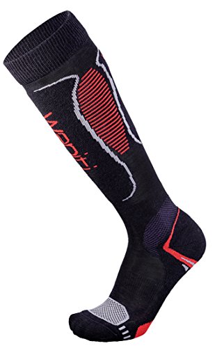 Wapiti Erwachsene Socken W06, schwarz, 36-38 von Wapiti
