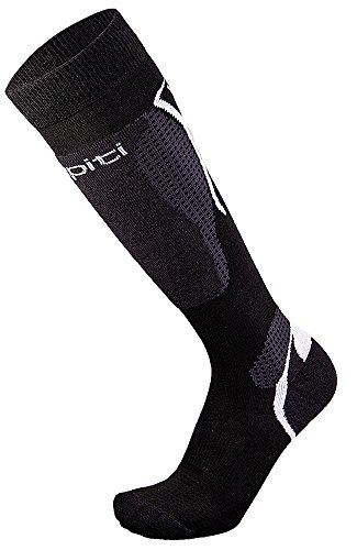 Wapiti Erwachsene Socken W10, schwarz, 36-38 von Wapiti