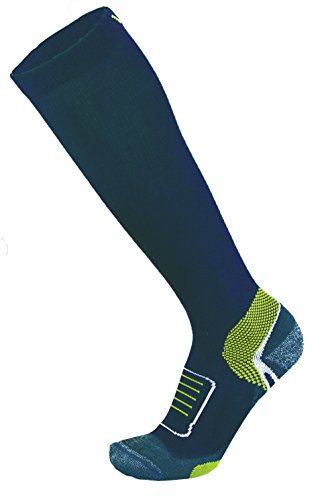 Wapiti Herren SKI W07-Merino Soft Comression Socken, Marine, 42-44 von Wapiti