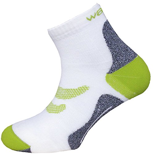 Wapiti Socken RS09, Weiß-Grün, 42-44 von Wapiti