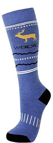 Wapiti Unisex Kinder Sokker Wk04 Socke, Blau, 27-30 EU von Wapiti