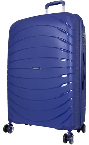 Warenhandel König Hartschalen Koffer Trolley Rethmar - Farbe Blau - Gr. XL von Warenhandel König