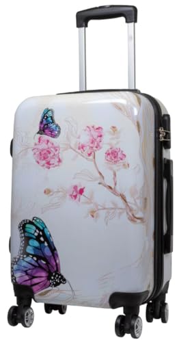 Warenhandel König – Koffer Mehrfarbig Schmetterling Asien 2: M von Warenhandel König