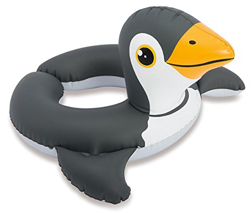 Wasser Schwimm Ring Reifen Hilfe Spielzeug Tier Kopf verschiedene Motive (Pinguin) von Warenhandel König