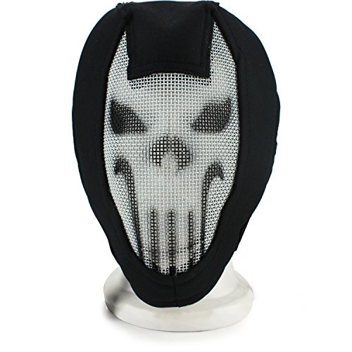Full Gesicht Fechten Fechtmaske Mesh Mask Outdoor Sports schützen Taktische Vollgesichtsschutzmaske für Airsoft von WarmHeartting