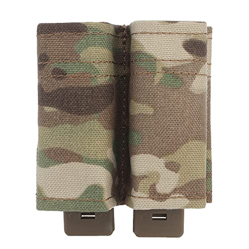 WarmHeartting MOLLE Magazinbeutel Doppelt Magazintasche Tasche Holster Aufbewahrung Nylon 9mm Magazinhalter taktisch Zubehör von WarmHeartting