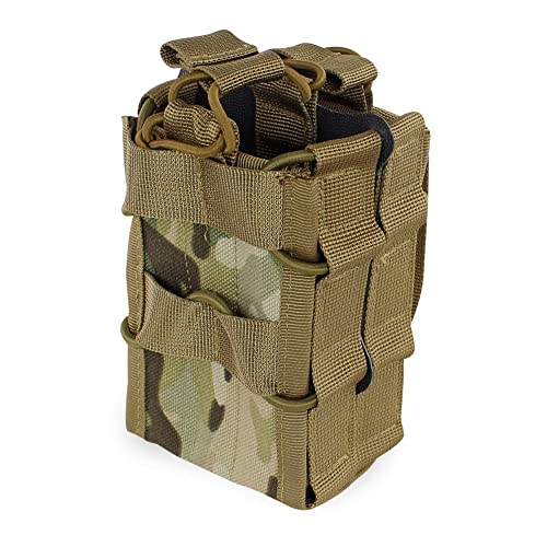 WarmHeartting Doppel magazintasche 5,56 mm 7,62 mm Große Kapazität MOLLE Magazintasche Holster Mag Carrier Taktischer Magazinhalter Magazinbeutel von WarmHeartting