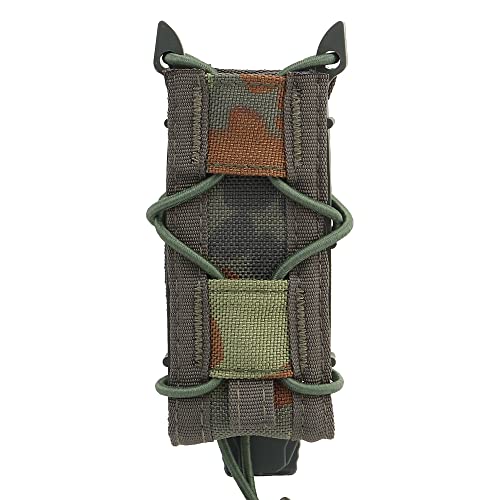 WarmHeartting Magazinbeutel Einzelne Magazintasche Tasche Holster Aufbewahrung Nylon 9 mm Magazinhalter von WarmHeartting