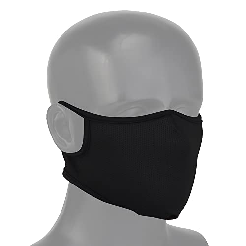 WarmHeartting Taktische Schießmaske mit Silikon-Halbgesichts-Atmungsaktiver, weicher Gesichtsabdeckung, Outdoor-Wargame-Jagd, Airsoft-Verkleidungs zubehör von WarmHeartting