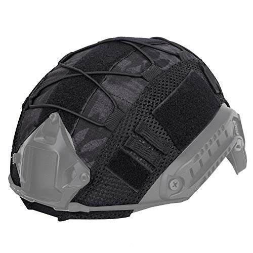 WarmHeartting Taktischer Helmüberzug Tarnung Fast Helmbezug Helm Abdeckung Airsoft Helm Zubehör von WarmHeartting