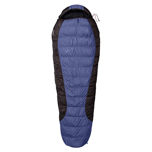 Warmpeace Viking 600 Schlafsack, Shadow-Blue-Grey, Links 180cm von Warmpeace