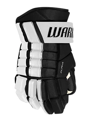 Warrior Alpha FR Pro Handschuh Senior, Größe:13 Zoll, Farbe:schwarz/weiß von Warrior
