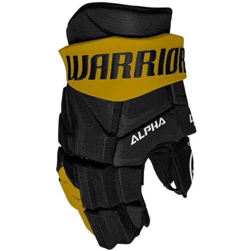 Warrior Alpha LX2 MAX Handschuhe Senior, Größe:15 Zoll, Farben:schwarz/Gold von Warrior