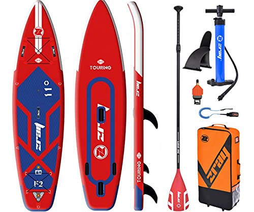 Wassersport ZRAY Fury 11'0 Windsurf SUP Board Stand Up Paddle aufblasbar Surfboard Paddel 335cm von Wassersport