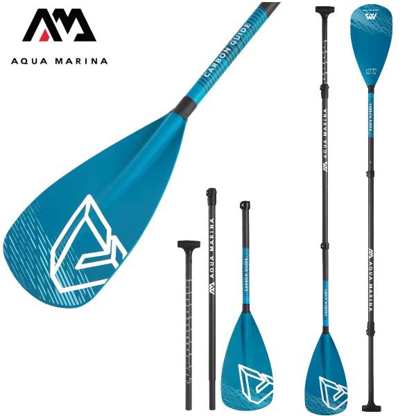 Aqua Marina CARBON GUIDE SUP Paddel Stand up Paddle 3-teilig super leicht von WassersportEuropa