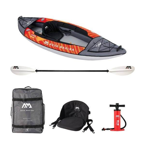 Aqua Marina Inflatable Memba 330 Kajak Kanu Kayak Tourenkajak Boot 1er SET von WassersportEuropa