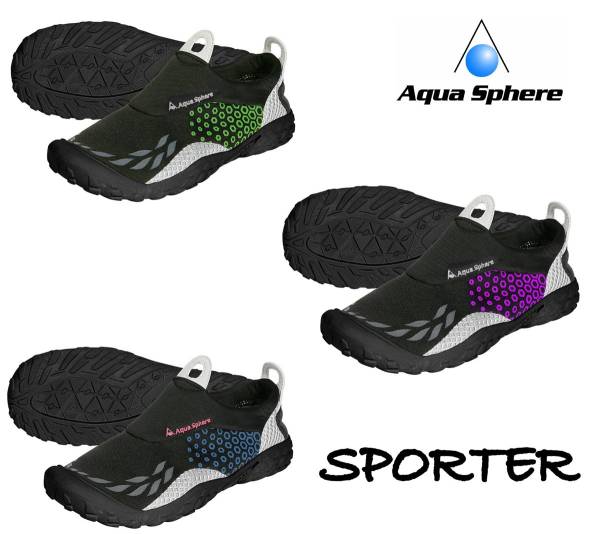 Aqua Sphere Beachwalker Sporter Neoprenschuhe Bade Neopren Strandschuhe Surfs... von WassersportEuropa