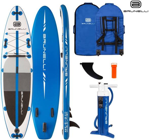 BRUNELLI 10.8 Premium SUP Board Stand Up Paddle Surf-Board aufblasbar Paddel ... von WassersportEuropa