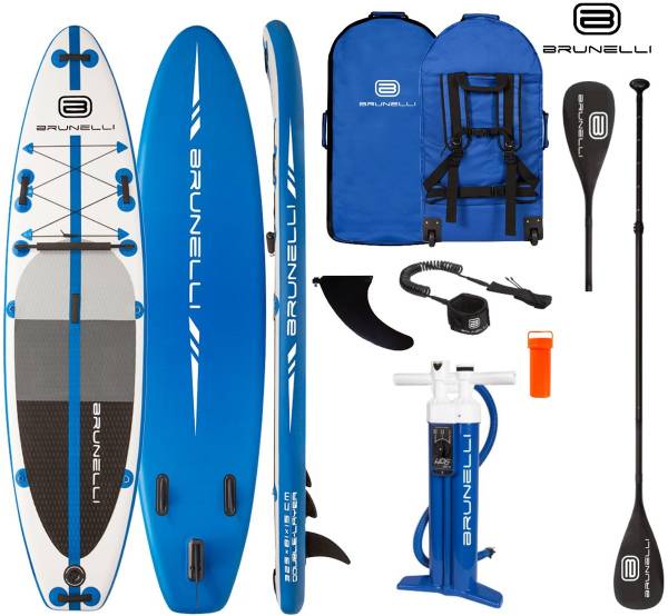 BRUNELLI 10.8 Premium SUP Board Stand Up Paddle Surf-Board aufblasbar Paddel ... von WassersportEuropa