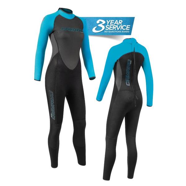CAMARO Flex Skin Damen Fullsuit Ultraflex Neoprene Wetsuit Stretch Neoprenanzug von WassersportEuropa