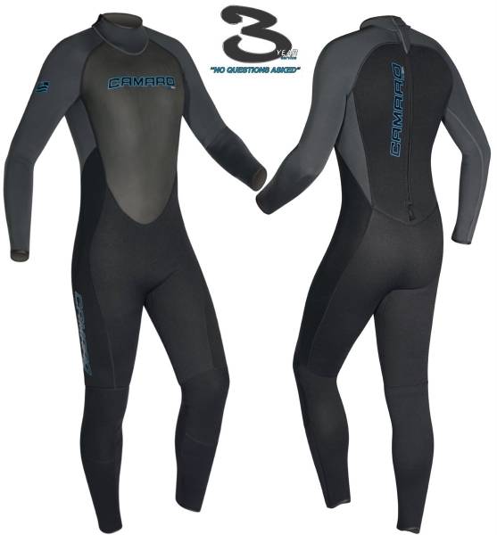 CAMARO Flex Skin Herren Fullsuit Ultraflex Neoprene super Stretch Neoprenanzu... von WassersportEuropa