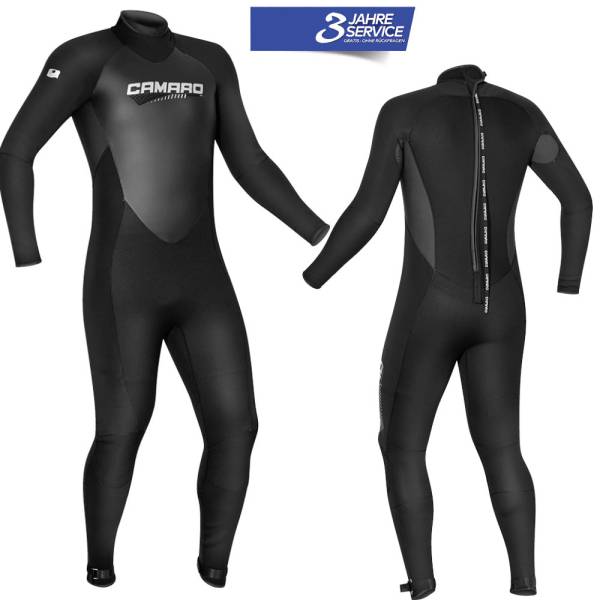 CAMARO Flex Skin STEAMER 5/3 Fullsuit Ultraflex Neoprene super Stretch Neopre... von WassersportEuropa