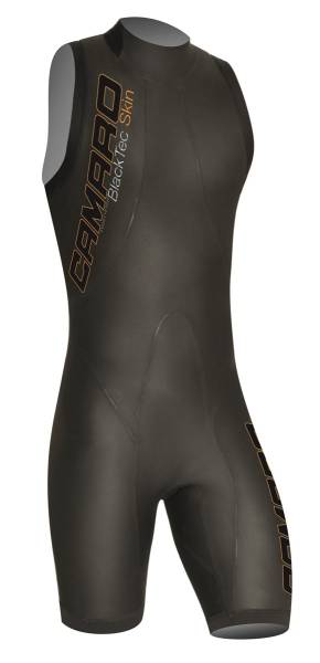 Camaro Blacktec Skin Herren Shorty Speed Swim Shorty Triathlon Neoprenanzug von WassersportEuropa