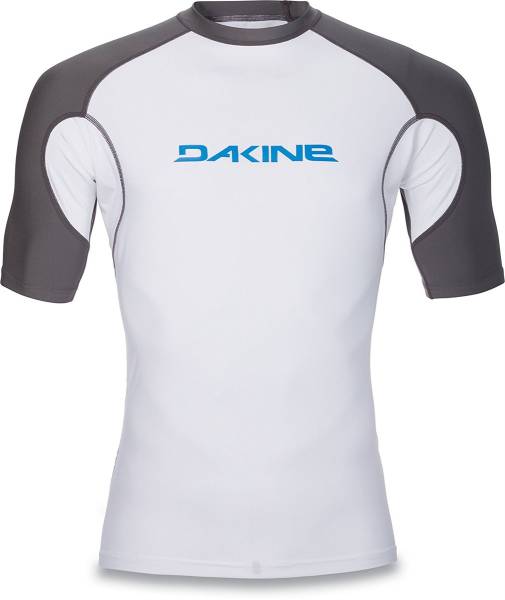 Dakine Heavy Duty Snug Fit Lycra Rashguard Surfshirt Badeshirt Strandshirt weiss von WassersportEuropa