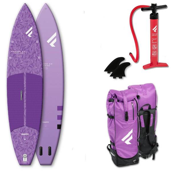 FANATIC FLY AIR POCKET 11.6 Stand up Paddle Board, geringerem Packmaß SUP 350cm von WassersportEuropa